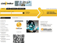 Tablet Screenshot of listaindica.com.br